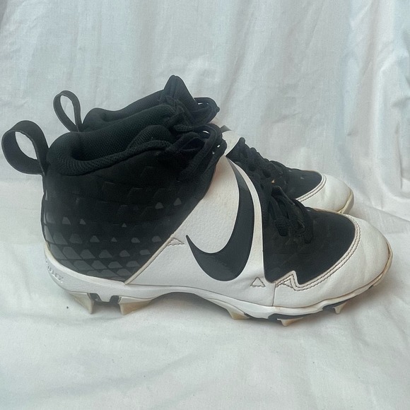 Nike Force Zoom Trout Baseball Cleats Black/White AT3440-001 Mens Size: 6.5 - Picture 5 of 14
